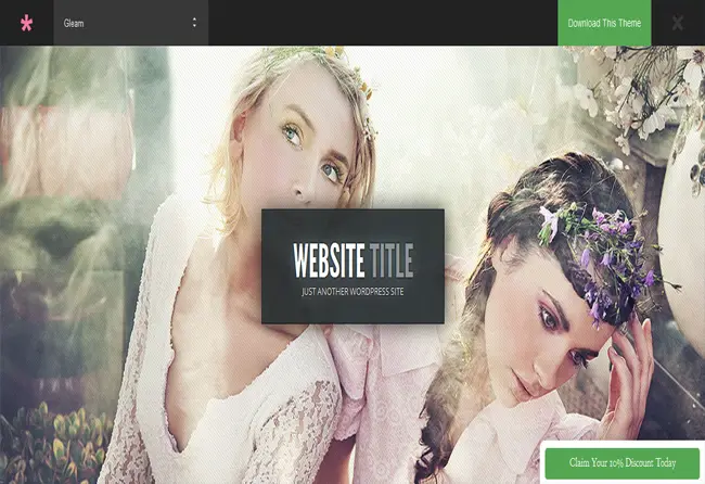 Gleam - Stylish Creative Portfolio WordPress Theme