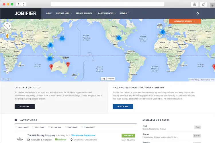 Jobifier - Online Job WordPress Theme