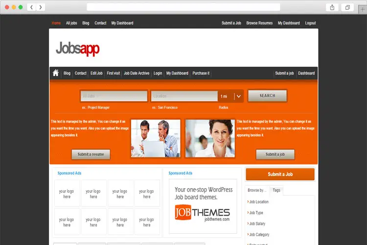 Jobsapp - Clean Design WordPress job posting