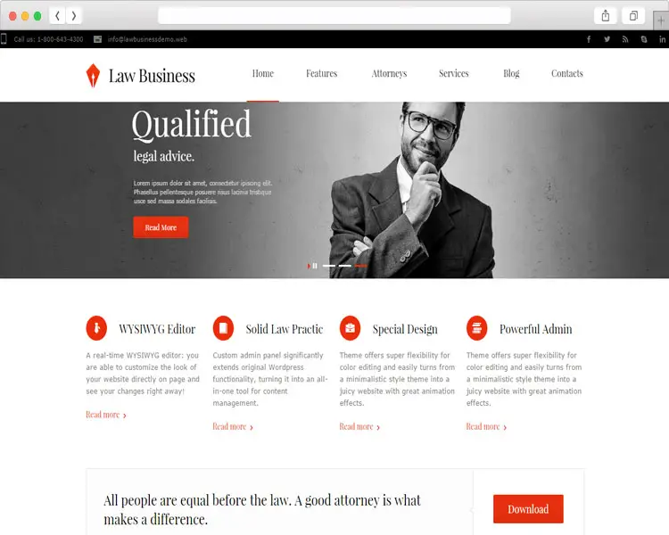 LawBusiness - Ideal Solution for Attorney & Lawyer Business