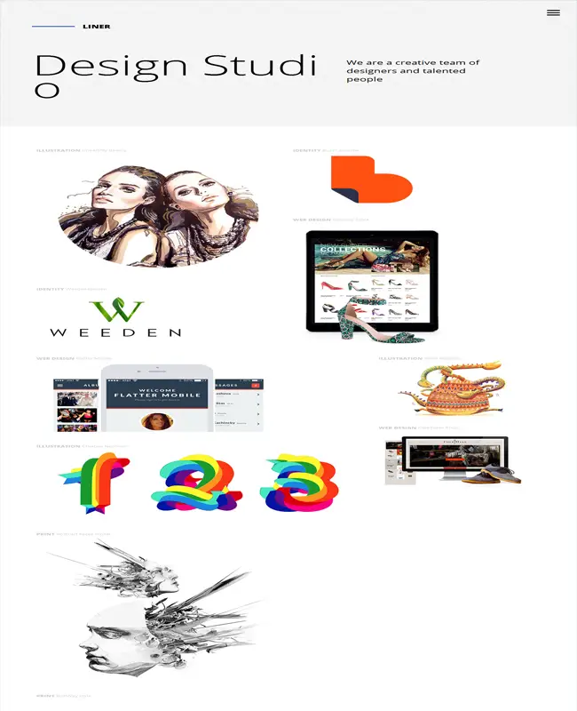 Liner - WordPress Creative Premium Portfolio Theme
