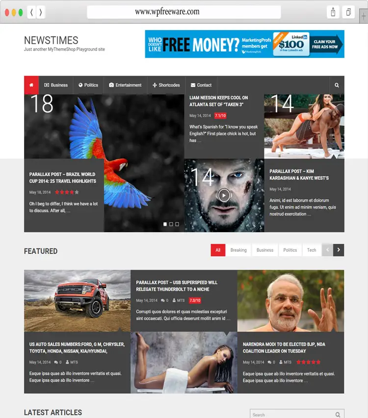 NewsTimes - Best NewsPaper WP Theme