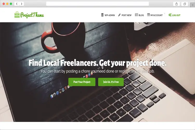 Project Bidding - The Best Job Bidding WordPress Theme