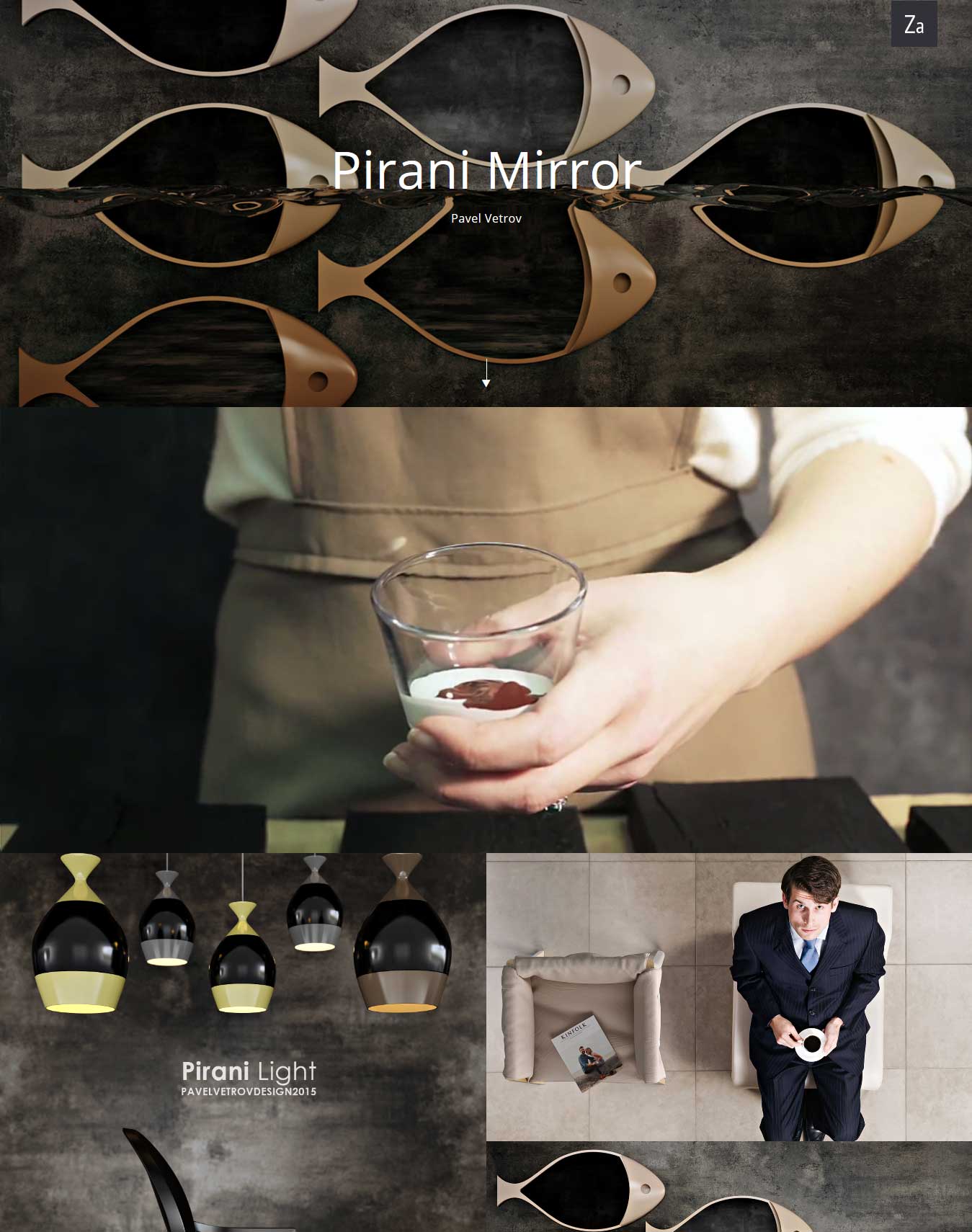 Za - Portfolio Creative Fashion WordPress Theme