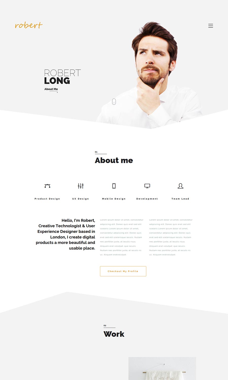 It's Me - Portfolio Creative WordPress Theme