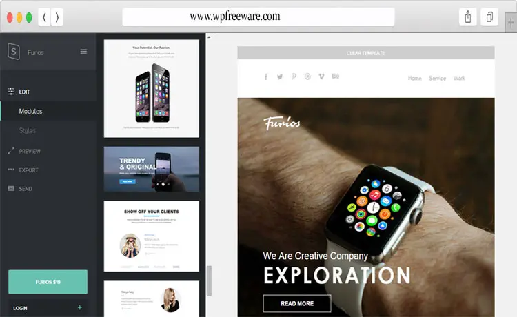 Furios - Modern Email Template