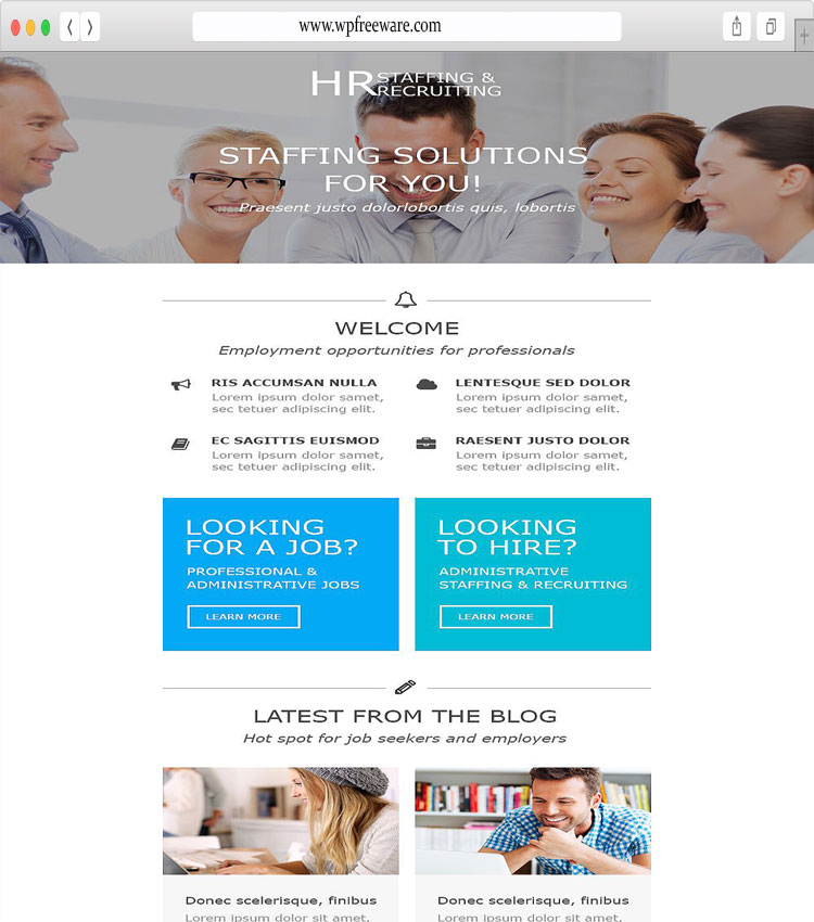 HR - Consulting Responsive Newsletter Template