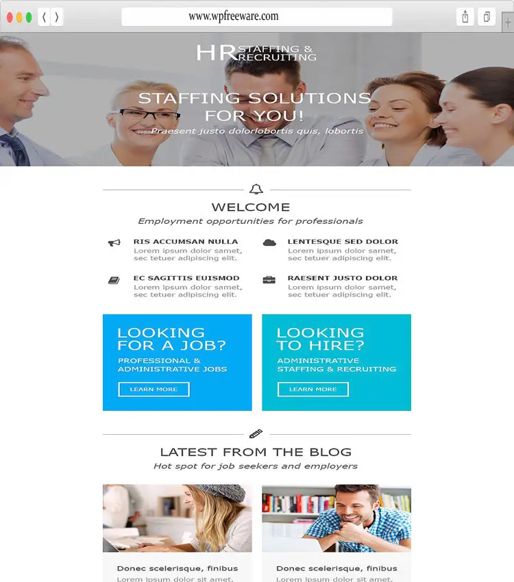 HR - Consulting Responsive Newsletter Template