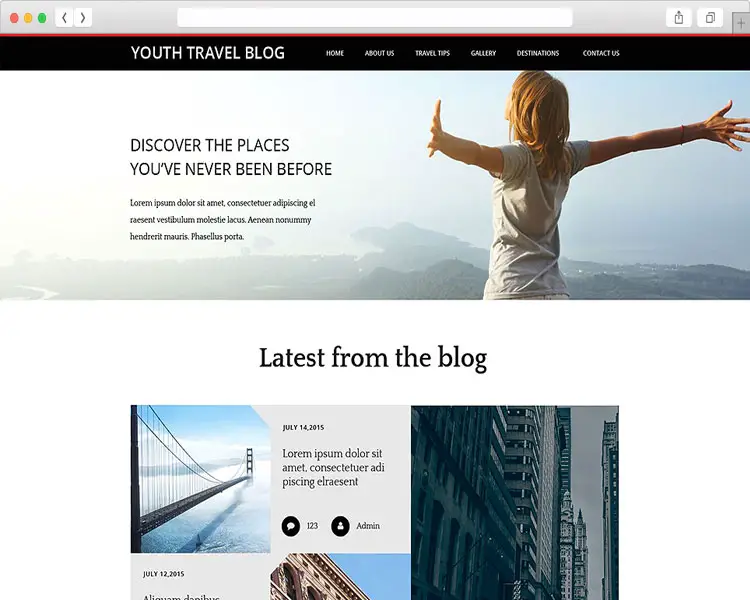 Youth Travel Blog