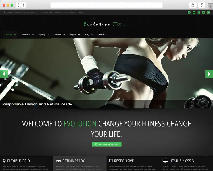 Evolution Fitness