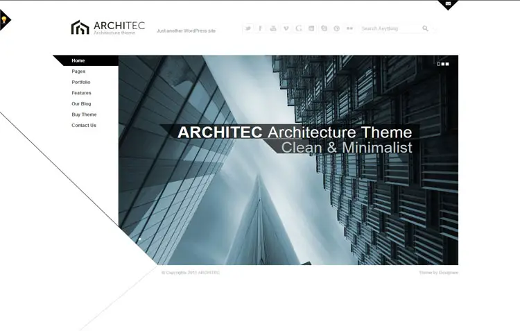 WordPress Architect theme