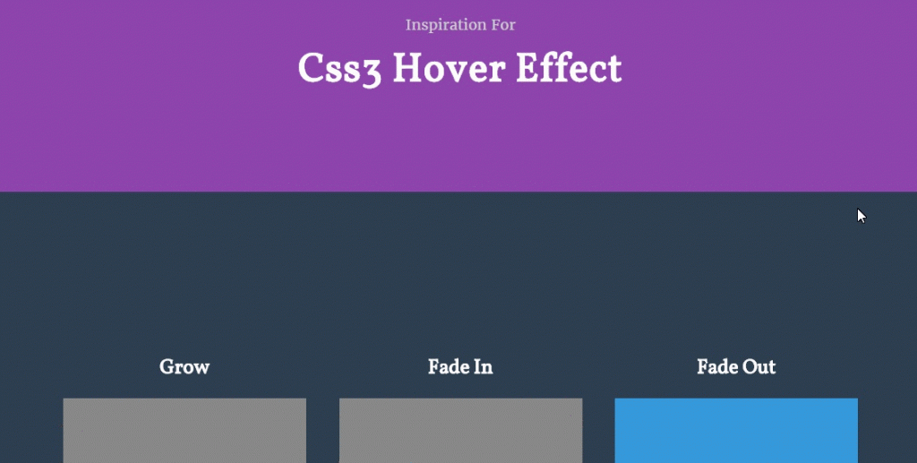 css3 hover effects