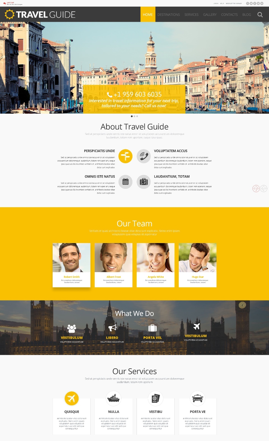 Book Your Travel - WordPress Online Booking Theme