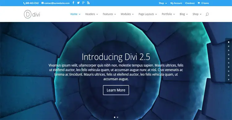 Divi - Multipurpose Minimal Design WordPress Theme