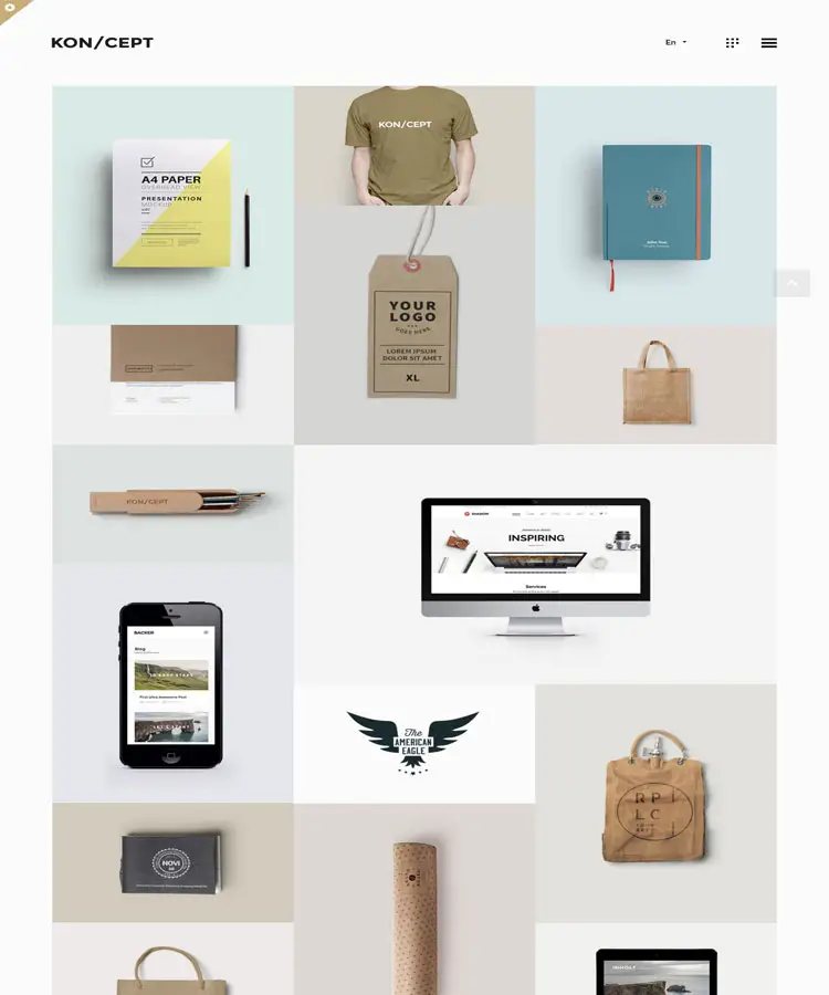 Koncept - Responsive Portfolio Theme