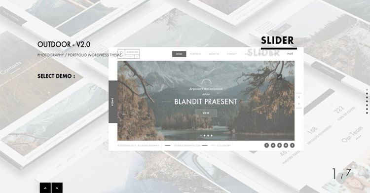 Outdoor - Photography agency Creative theme