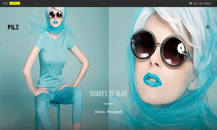 Pile – A Portfolio Theme