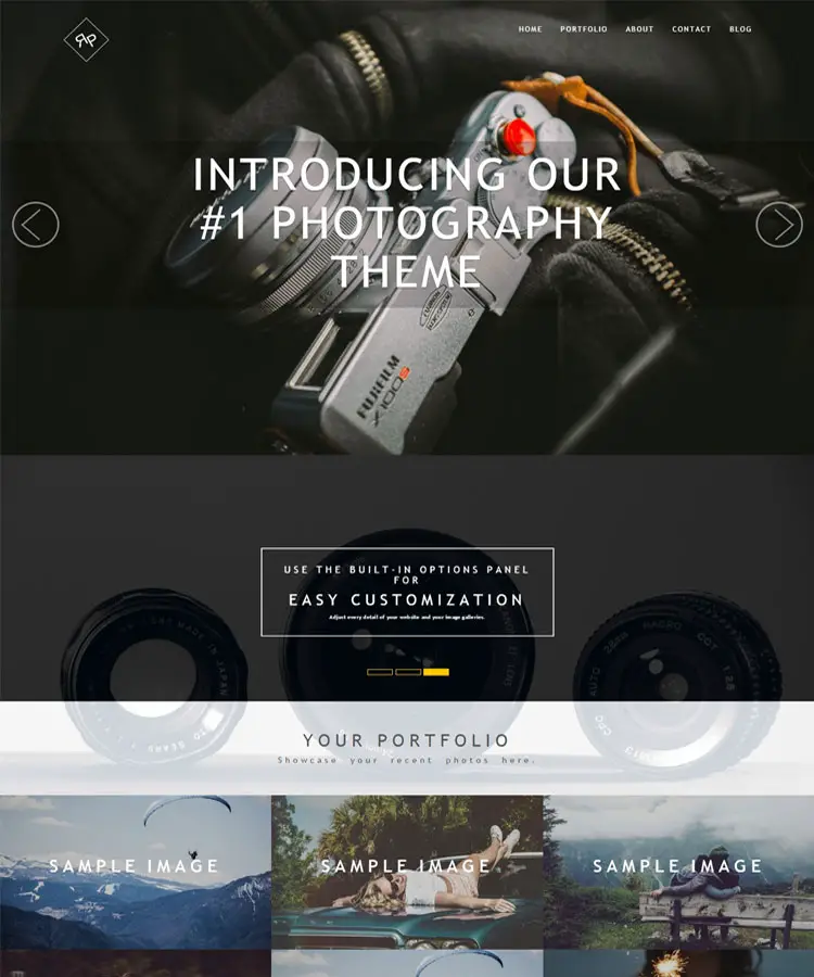 RokoPhoto - Stunning & creative photography theme