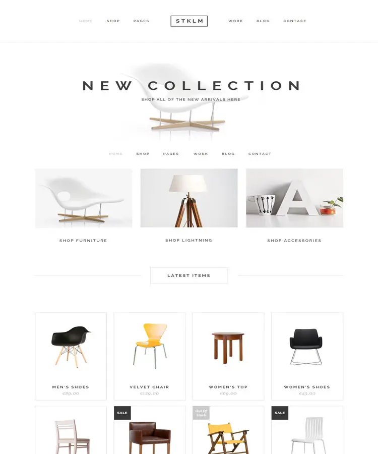 Stockholm - Multipurpose Theme with E-commerce Integration