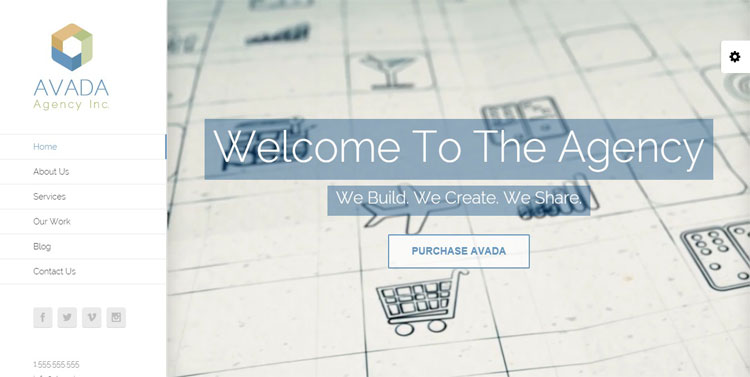 Avada - Multipurpose WordPress theme with parallax support