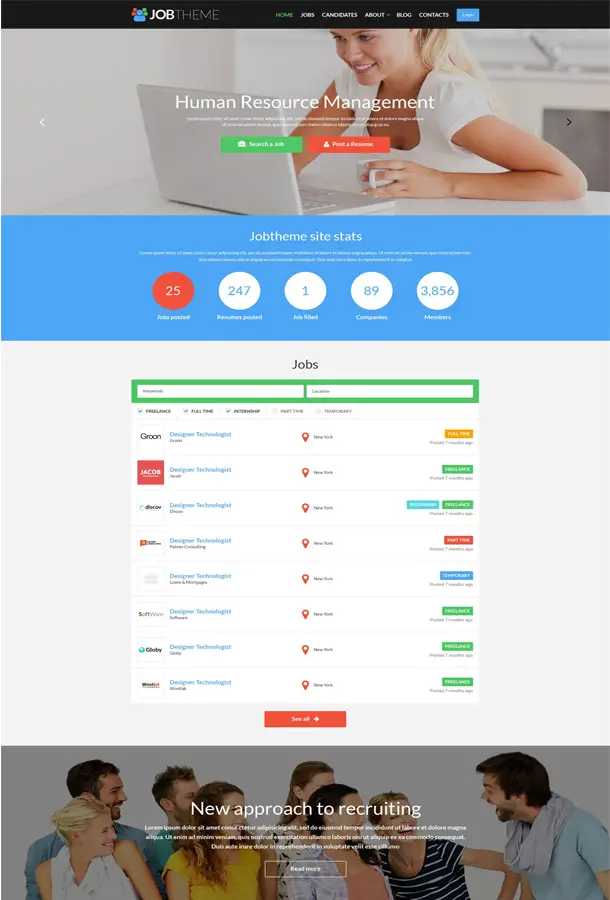 Jobtheme