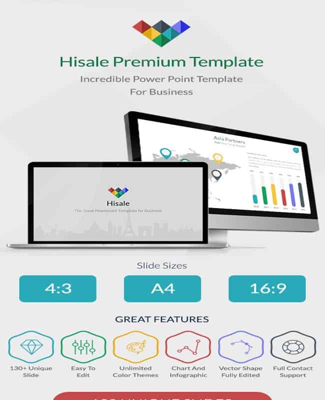 Hisale - Powerpoint Presentation Multipurpose Template