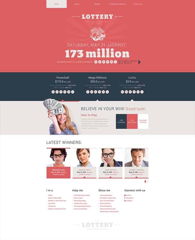 Lottery - Online Casino Template