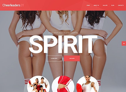 Energetic Cheerleaders