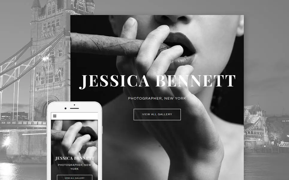Art and Photography WordPress Template