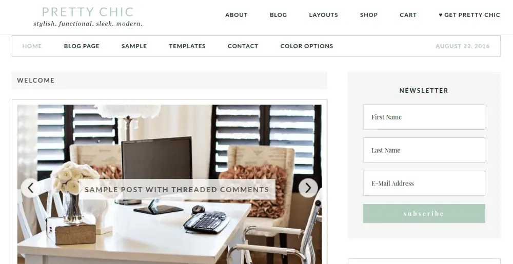 Pretty Chic Theme