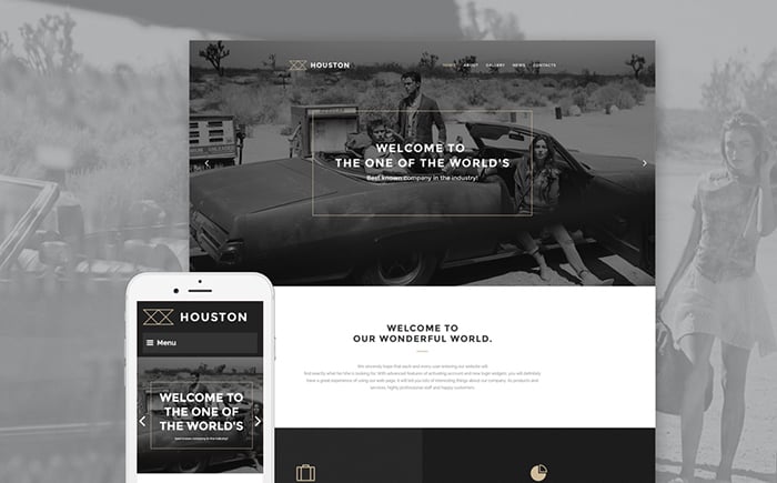 Houston WordPress Template