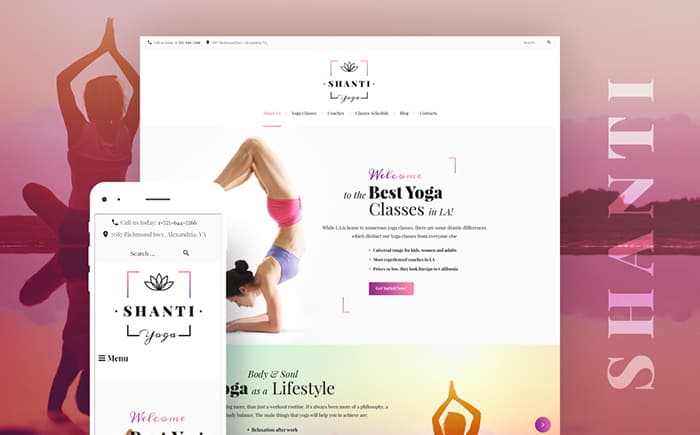 WordPress Parallax Theme
