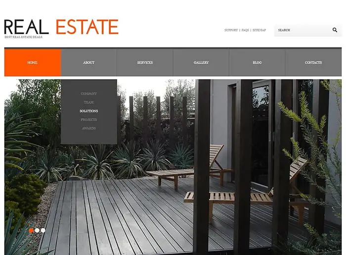 Impressive Real Estate Responsive WordPress Theme