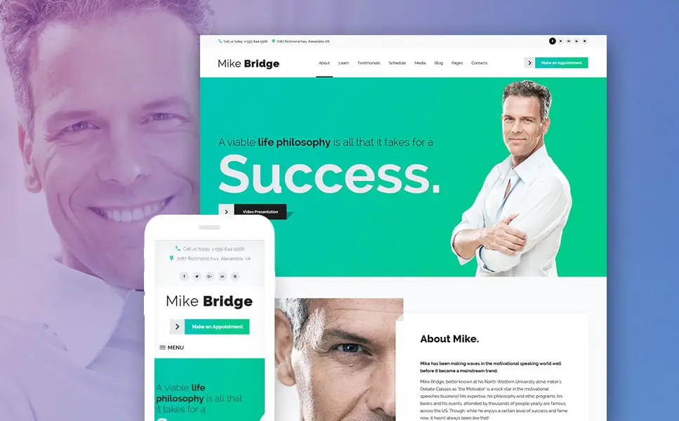 onal Coach WP Theme