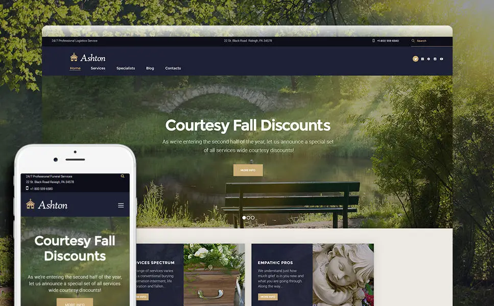 Services WordPress Theme