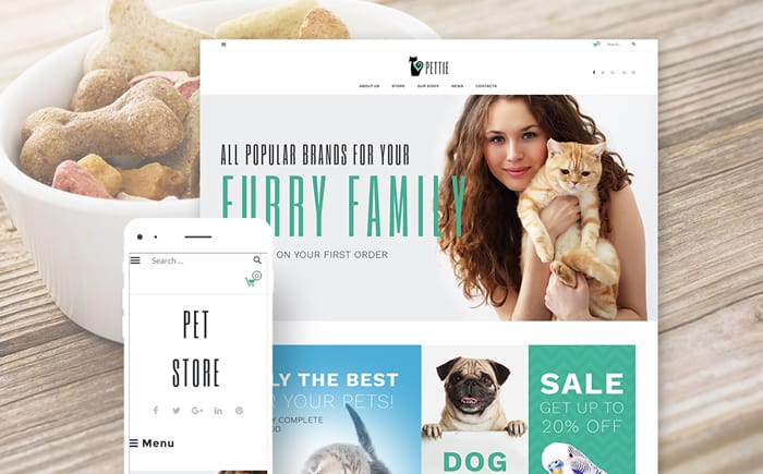 PetStore - Pets Supplies Shop Responsive WooCommerce Theme