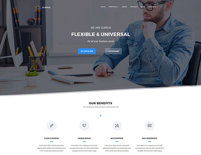  Elbrus - Business & Marketing Multipurpose WordPress Theme