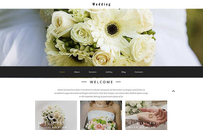 Wedding WordPress Theme 