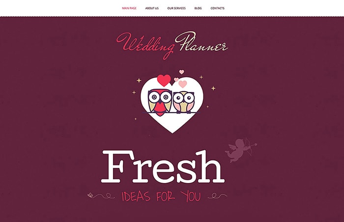 Wedding Planner WordPress Theme 