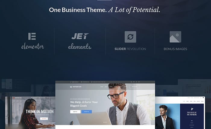 Business Marketing WordPress Theme