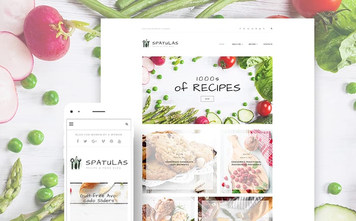 Food And Beverages Creative Blog WordPress Theme