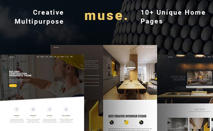 Muse - Multipurpose Building WordPress Theme