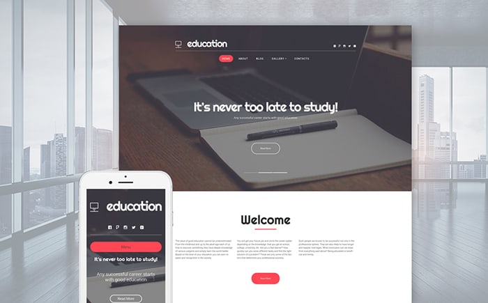 Education Services WP Theme 