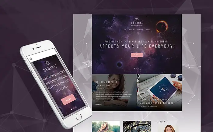Astrology WordPress Theme