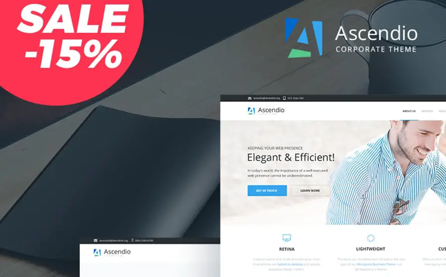 Ascendio - Business & Corporate Drupal Template