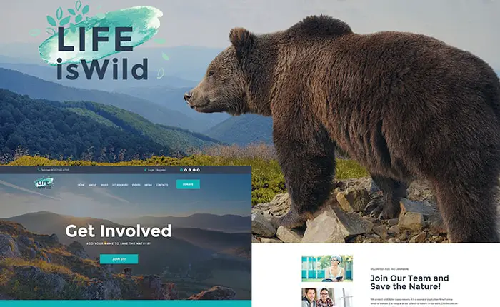 Wildlife Foundation WP Theme 