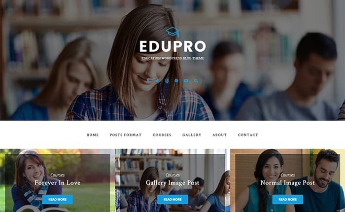 EduPro WordPress Theme