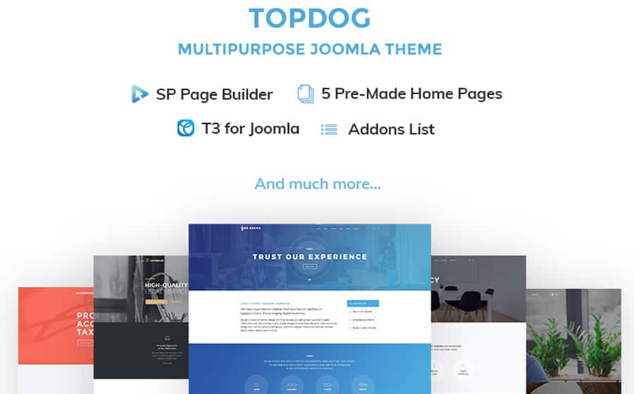 TopDog - Multipurpose Joomla Template