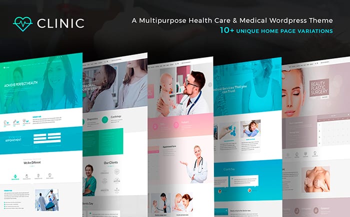 Clinic - Health and Medical Center WordPress Theme