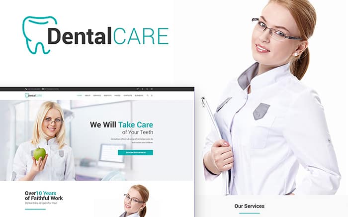 DentalClinic WordPress Theme 